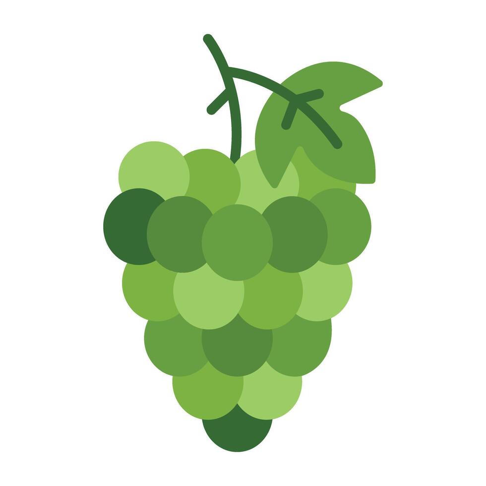 Grapes Icon Design vector