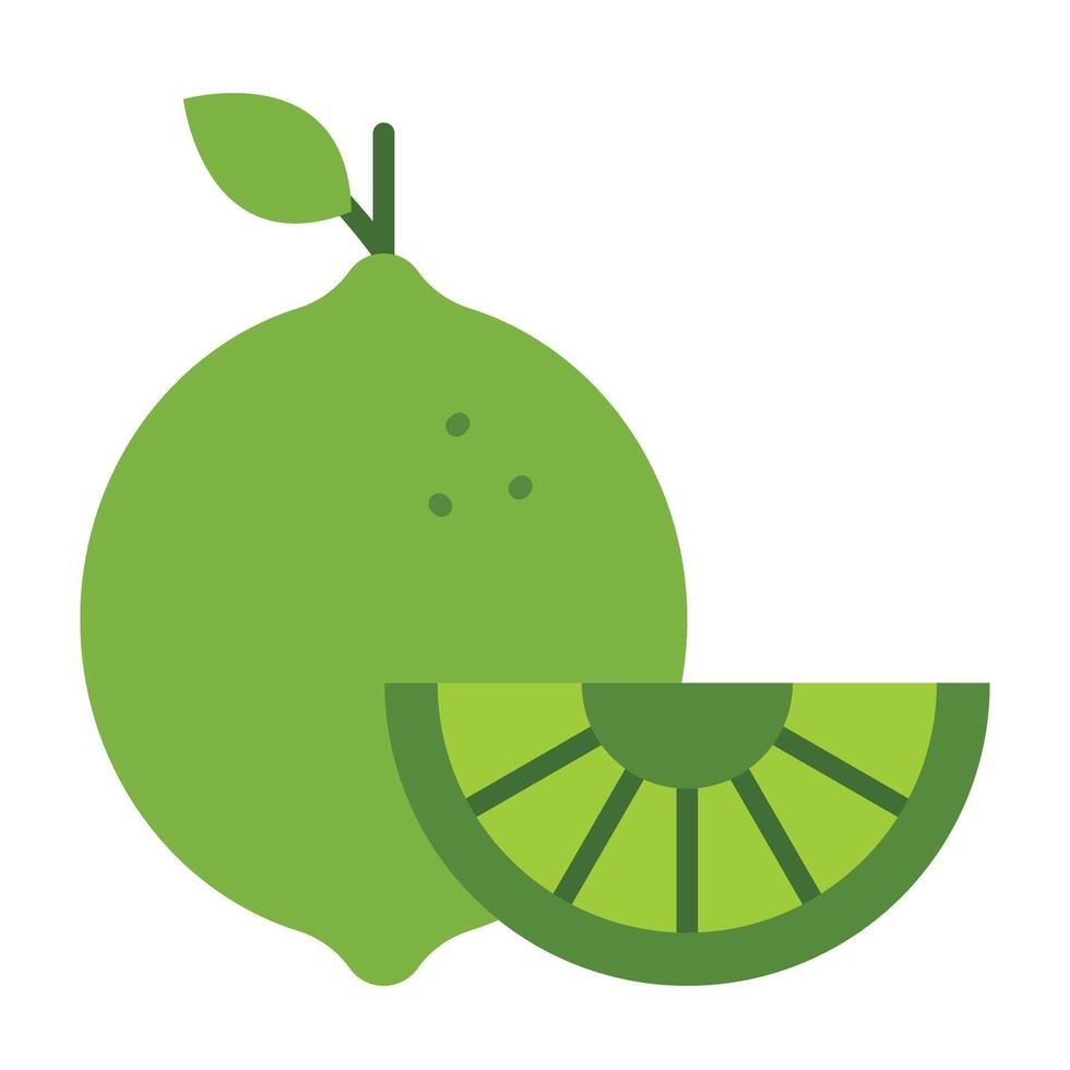 Lime Icon Design vector
