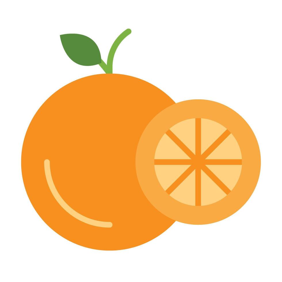 Oranges Icon Design vector