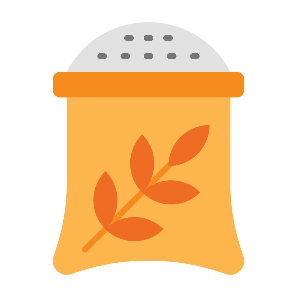 Wheat Flour Icon Design vector