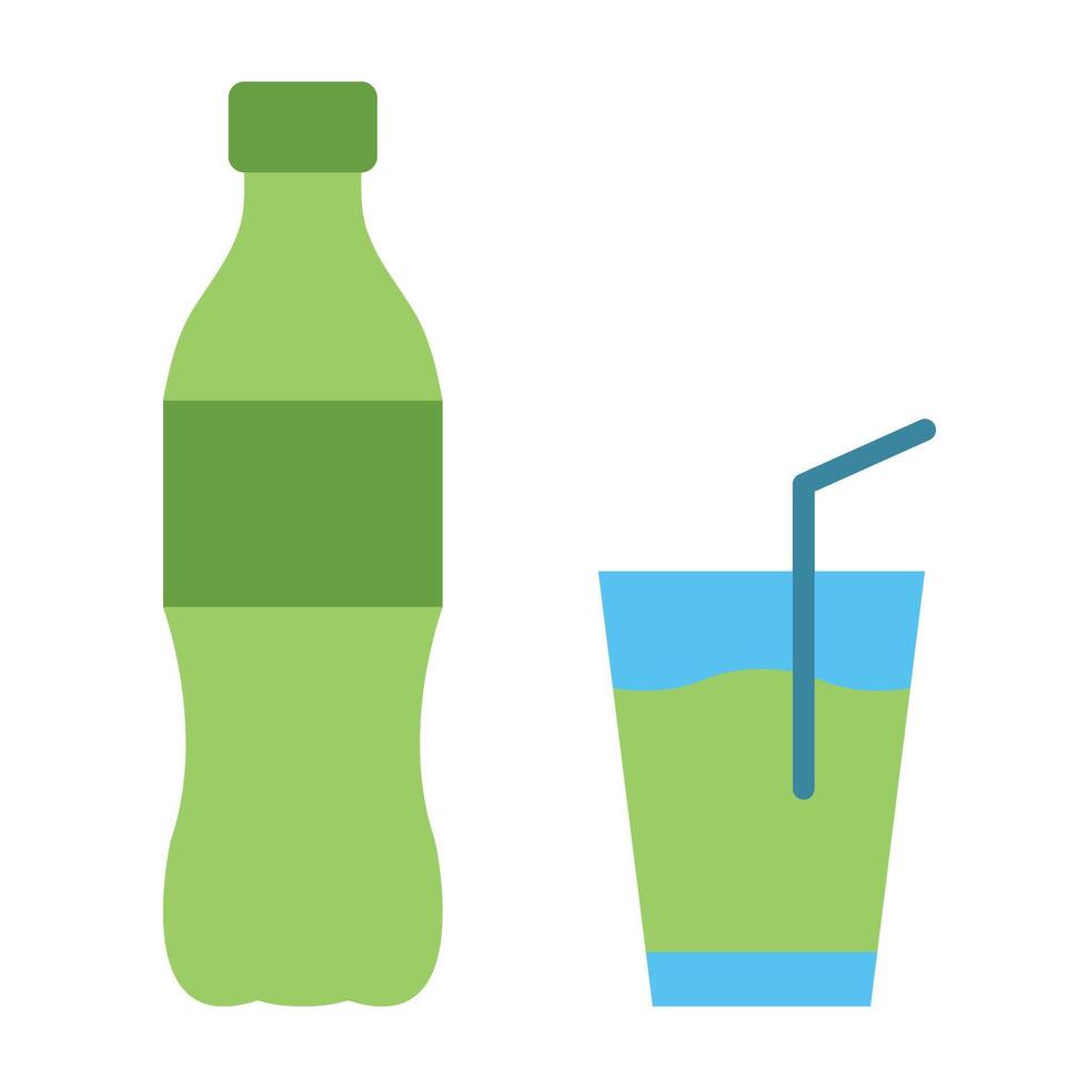 Softdrink Icon Design vector