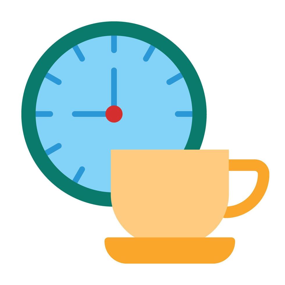 Break Time Icon Design vector