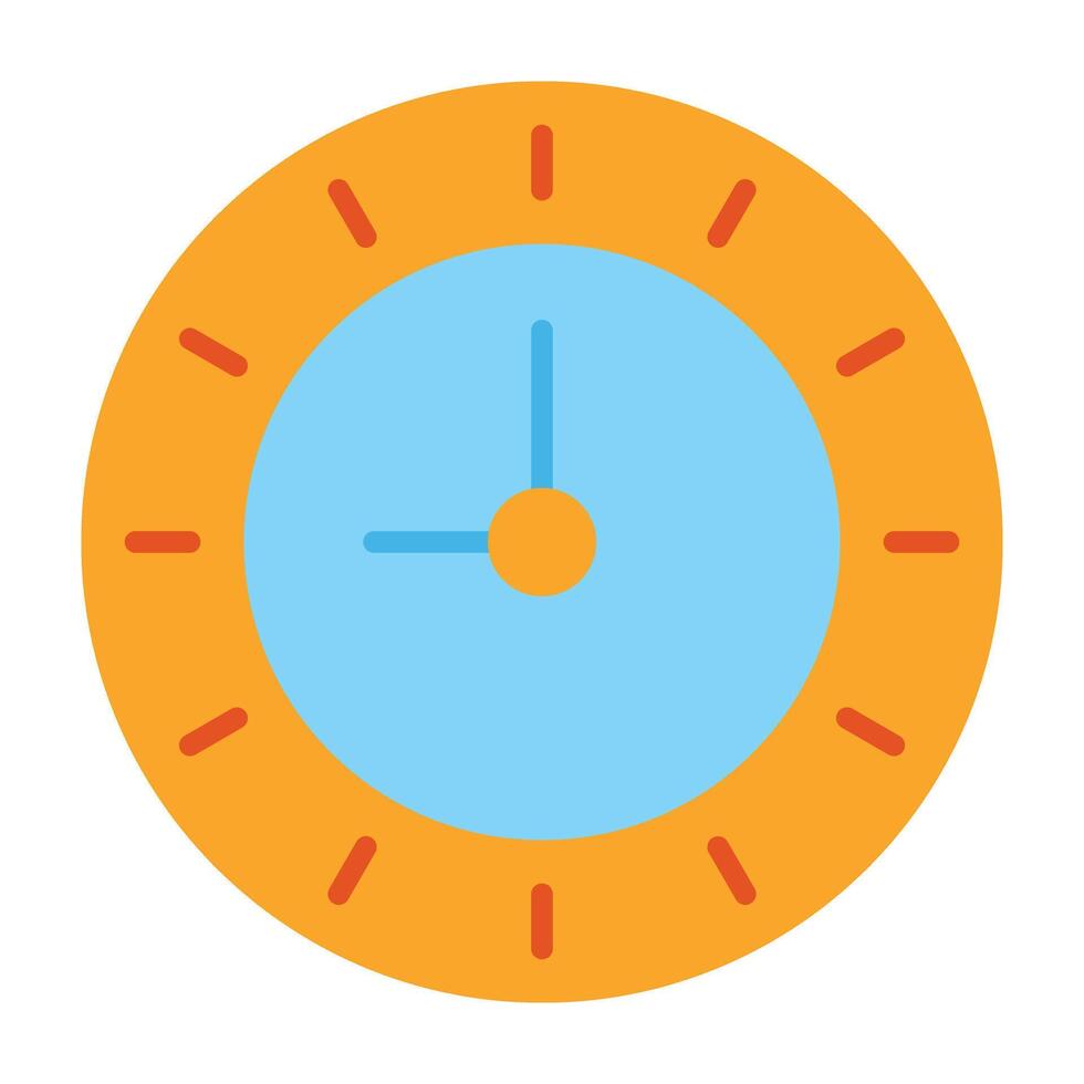 Clock Icon Design vector