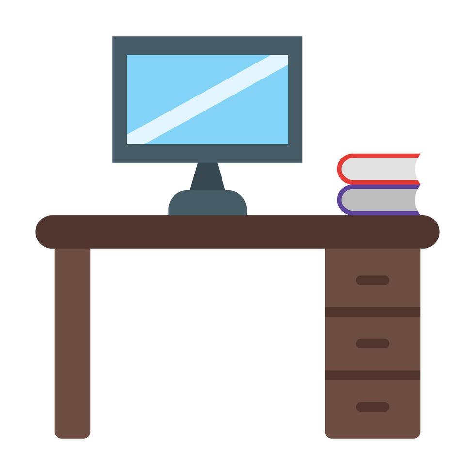 Work Space Icon Design vector