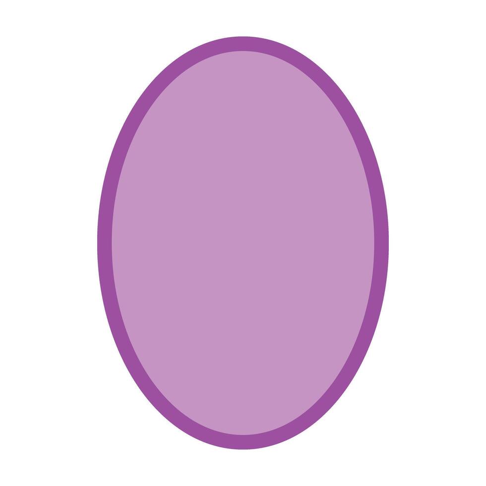 Oval Icon Design vector