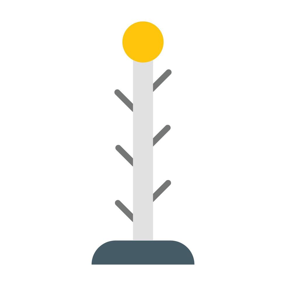 Coat Rack Icon Design vector