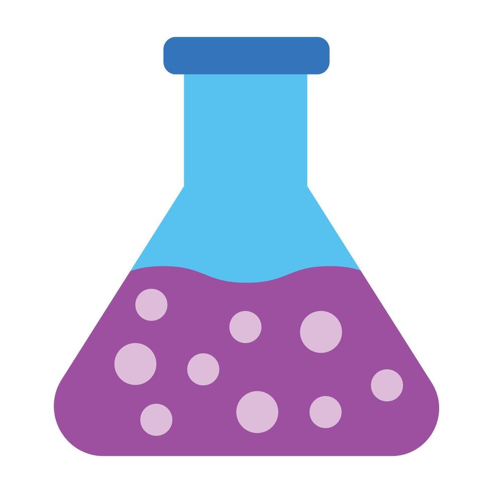 Flask Icon Design vector