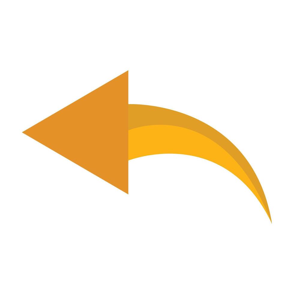 Undo Icon Design vector