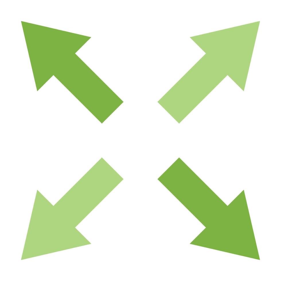 Resize Icon Design vector