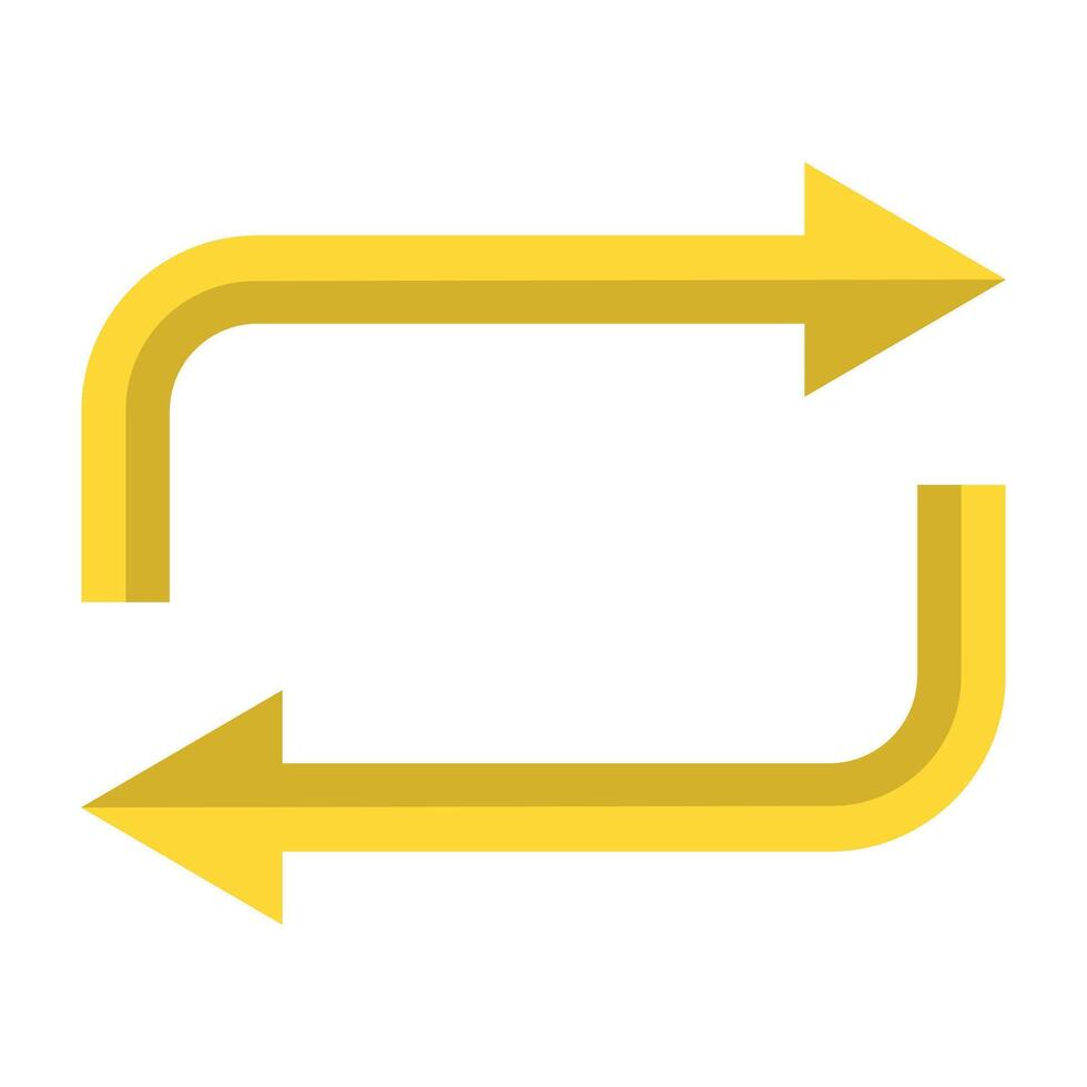 Repeat Icon Design vector
