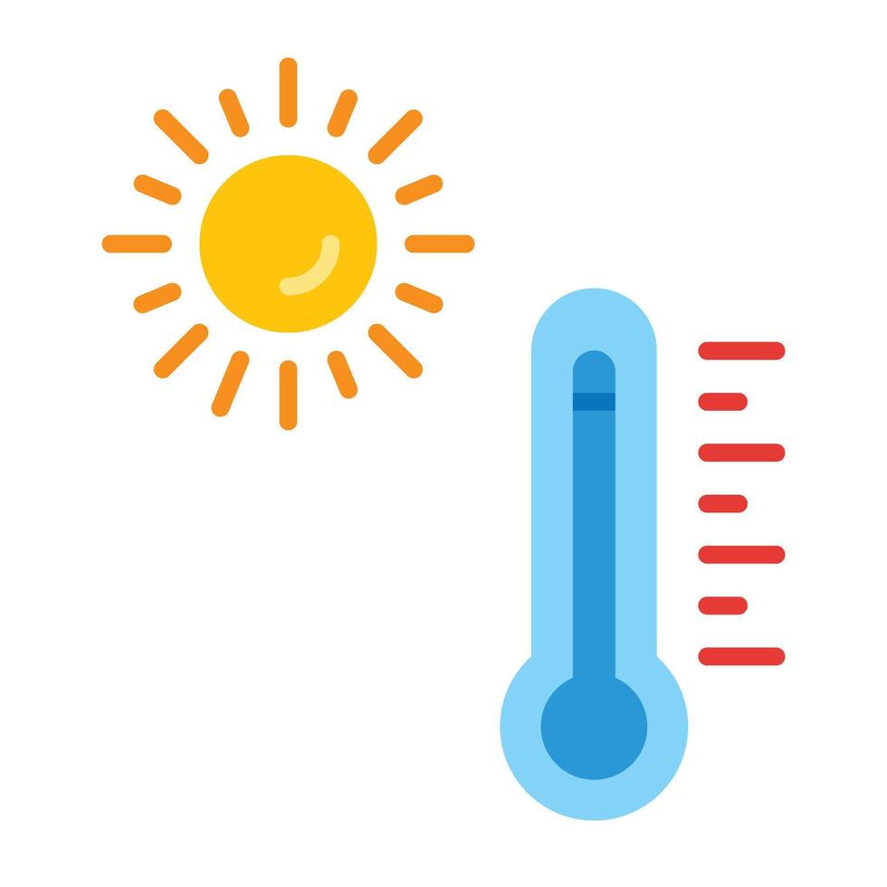 Hot Icon Design vector