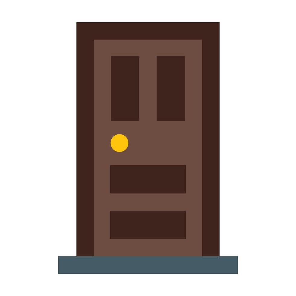 Door Icon Design vector