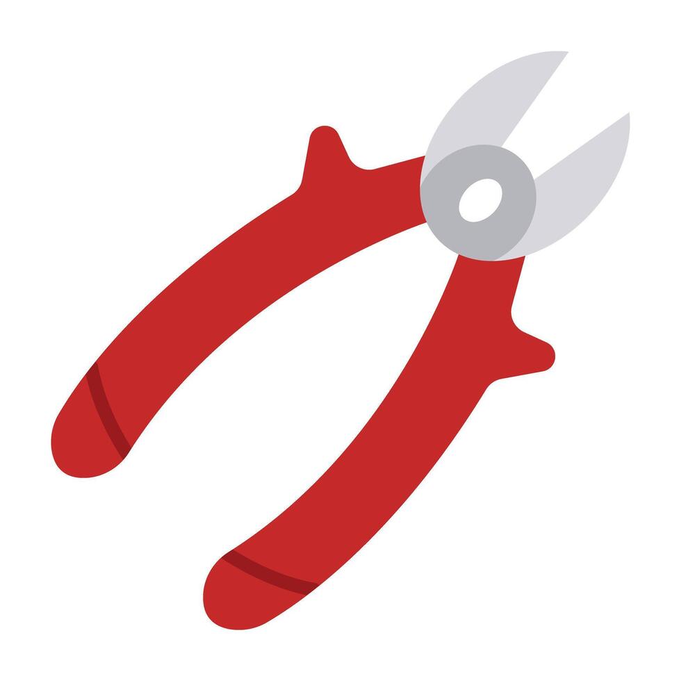 Wire Cutters Icon Design vector