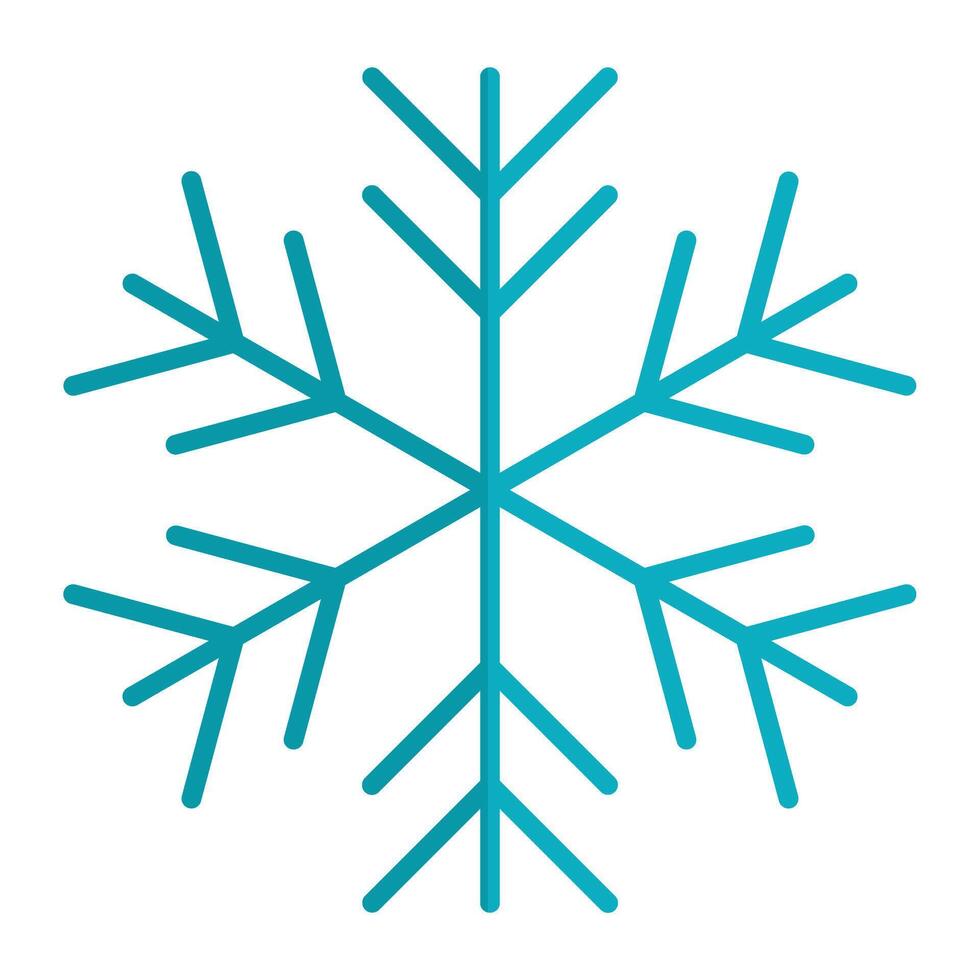 Snow Flake Icon Design vector
