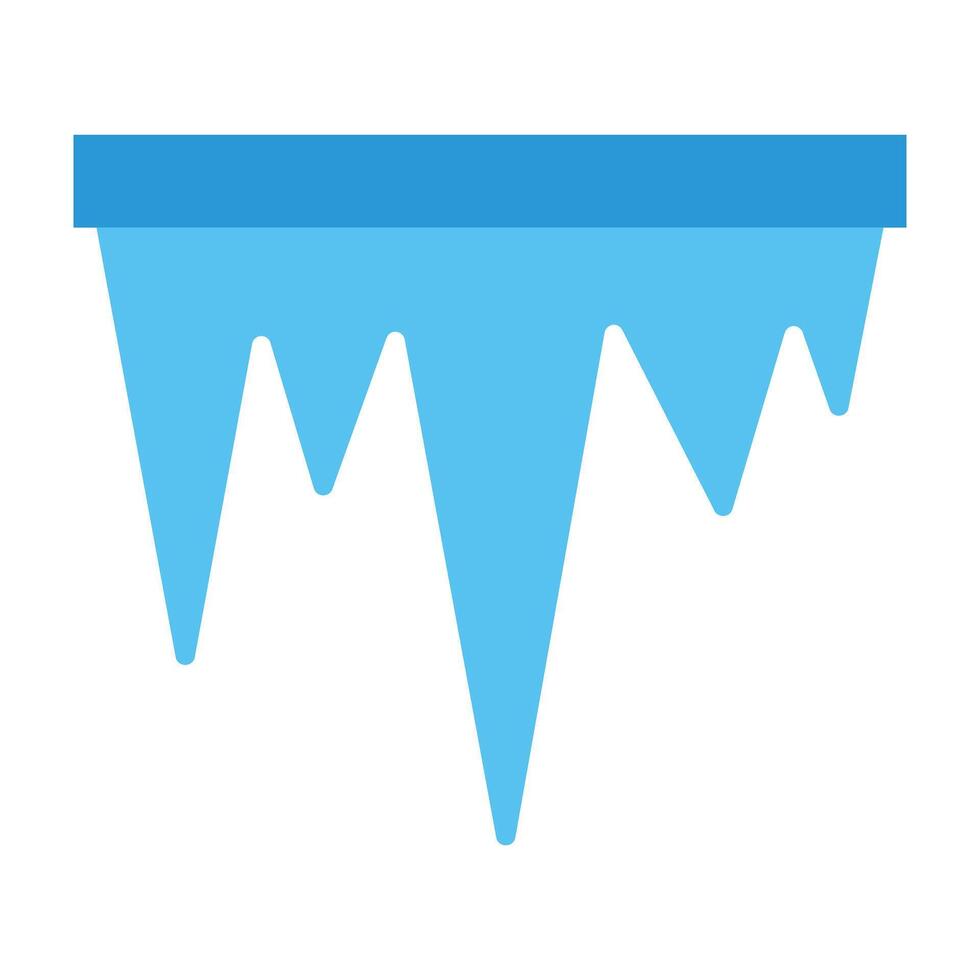 Icicles Icon Design vector