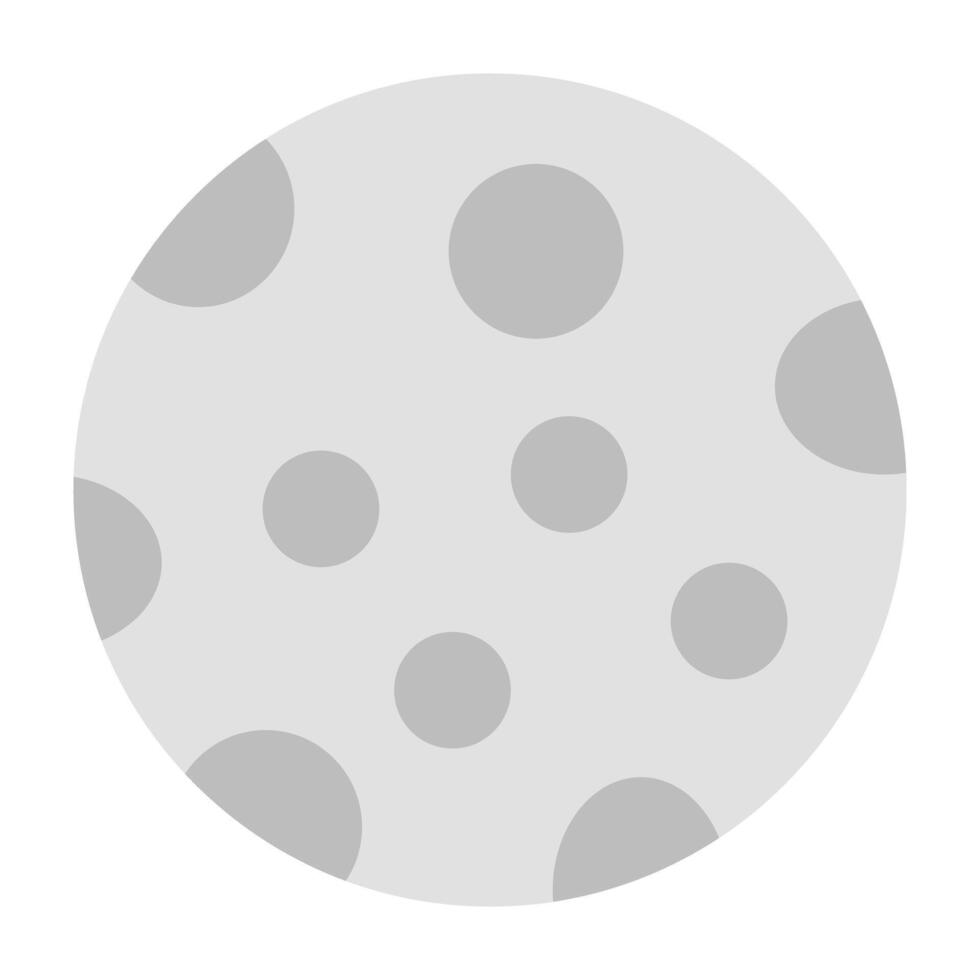 Full Moon Icon Design vector