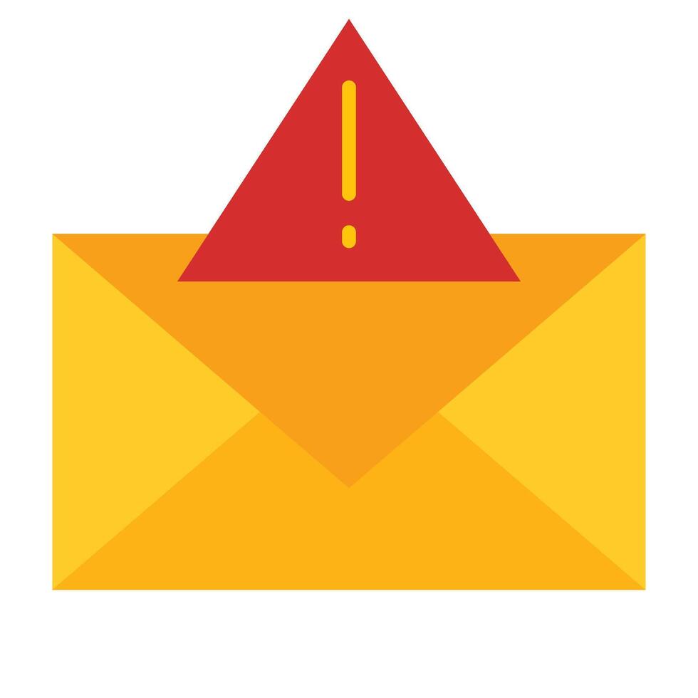 Error Message Icon Design vector