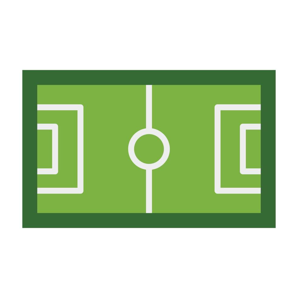 Soccer Field Icon Design vector
