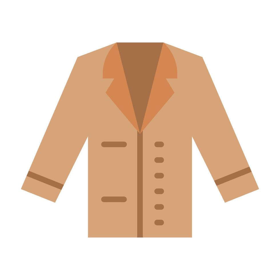 Coat Icon Design vector