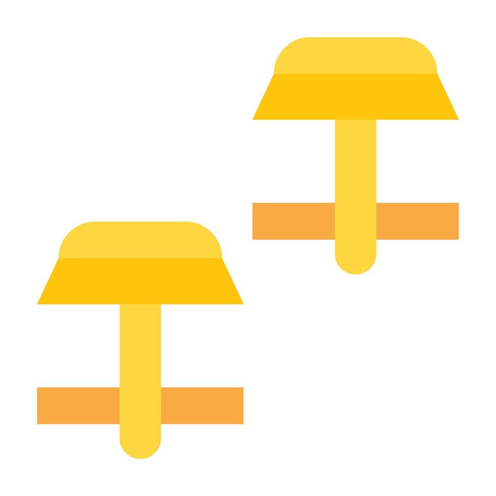 Cuff Links Icon Design vector