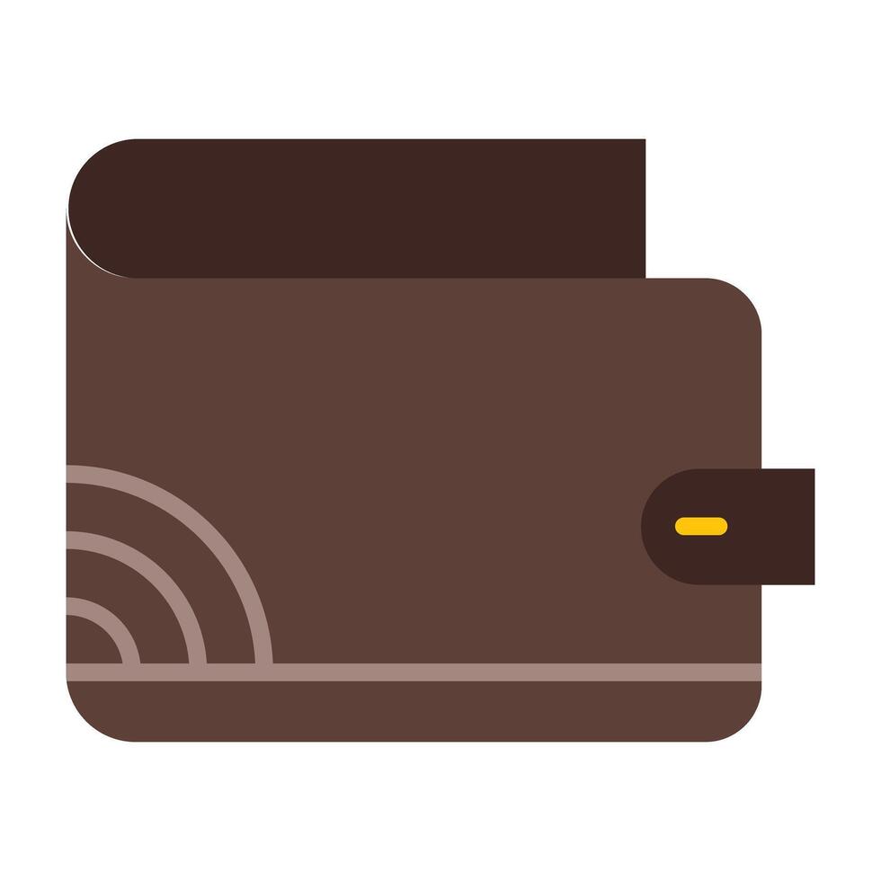 Wallet Icon Design vector