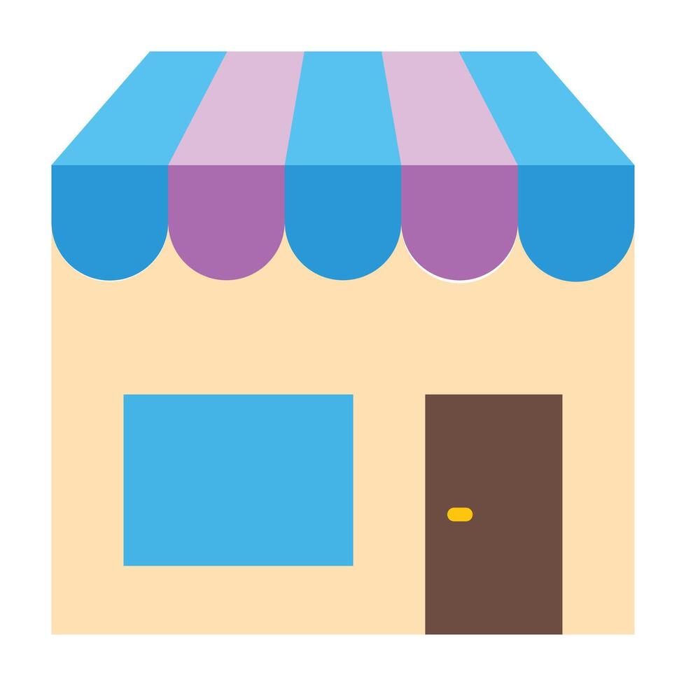 Toy Shop Icon Design vector