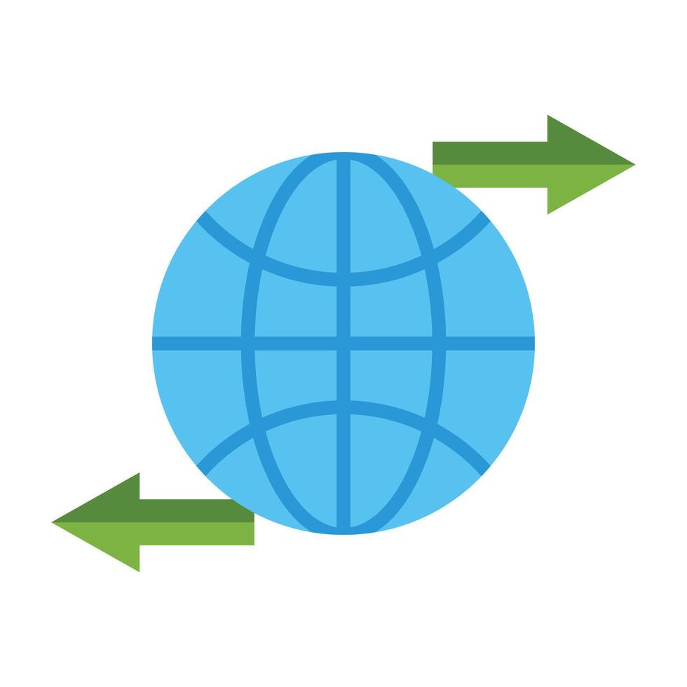 Import Export Icon Design vector