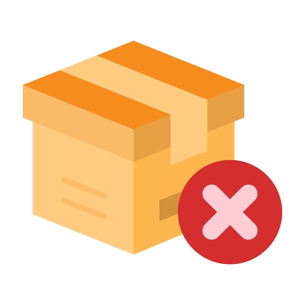 Reject Icon Design vector