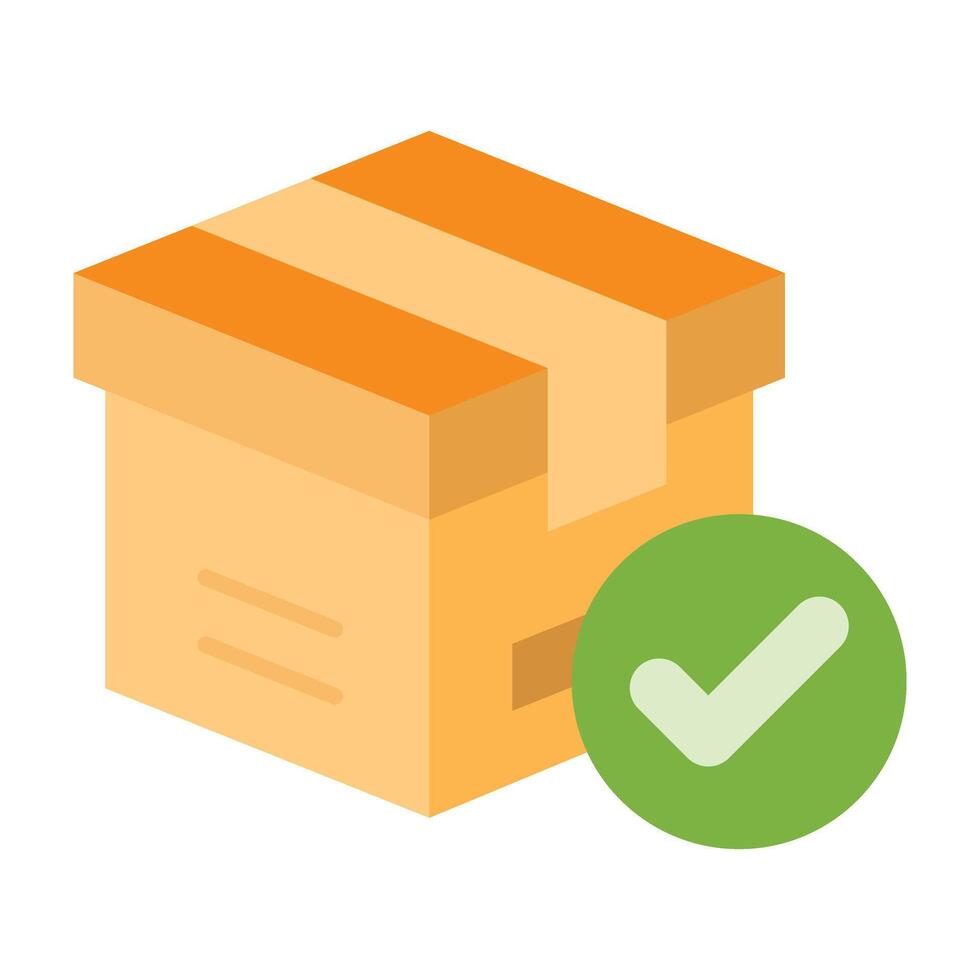 Shipped Icon Design vector