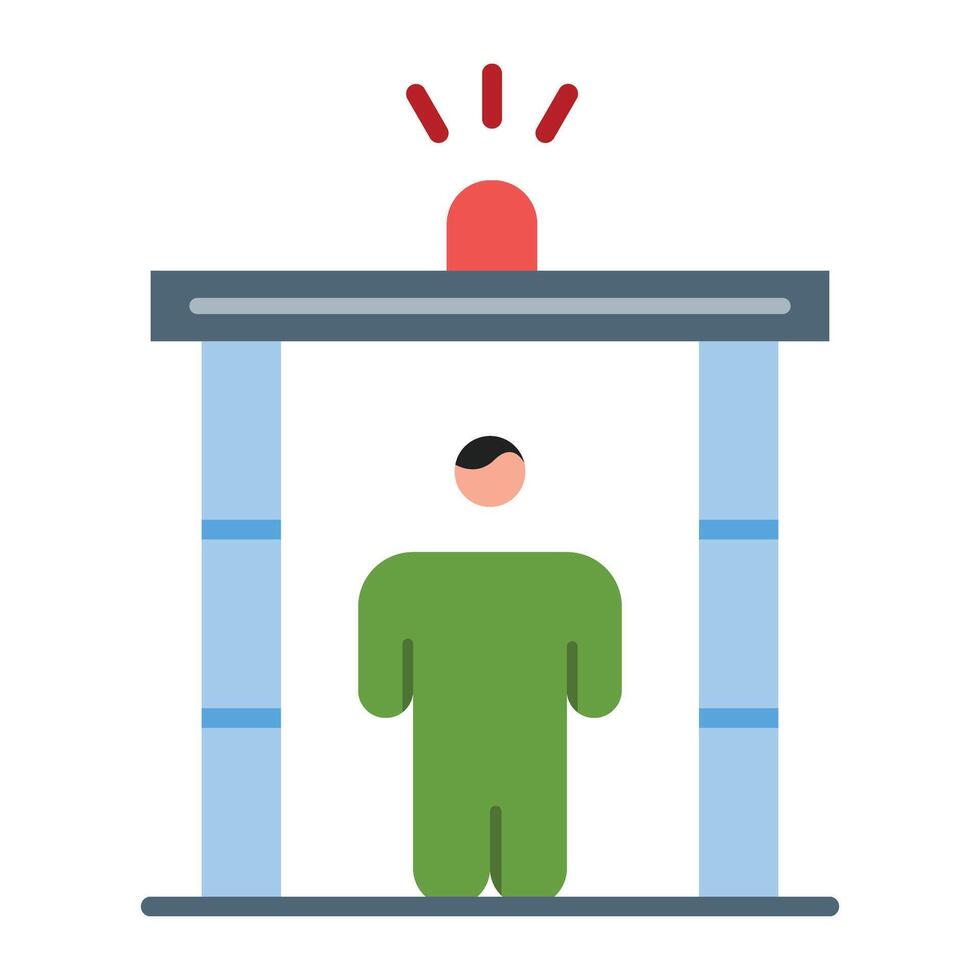 Detector Icon Design vector