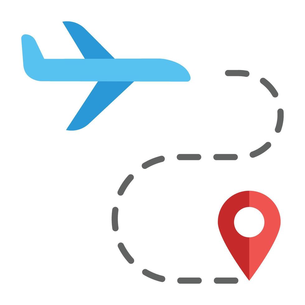 Distance Icon Design vector