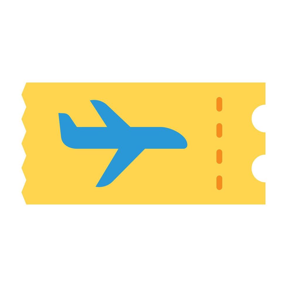Ticket Icon Design vector