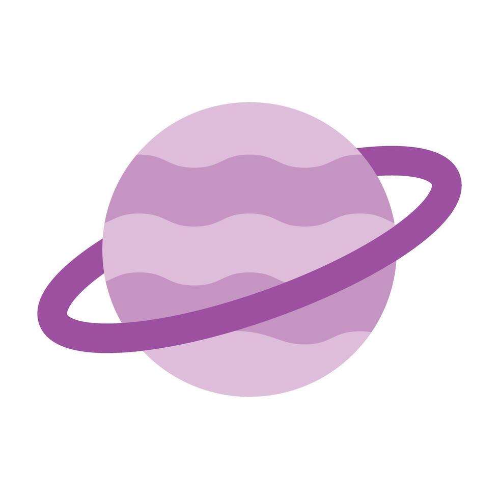 Planet Icon Design vector