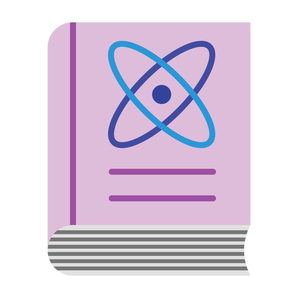 Science Book Icon Design vector
