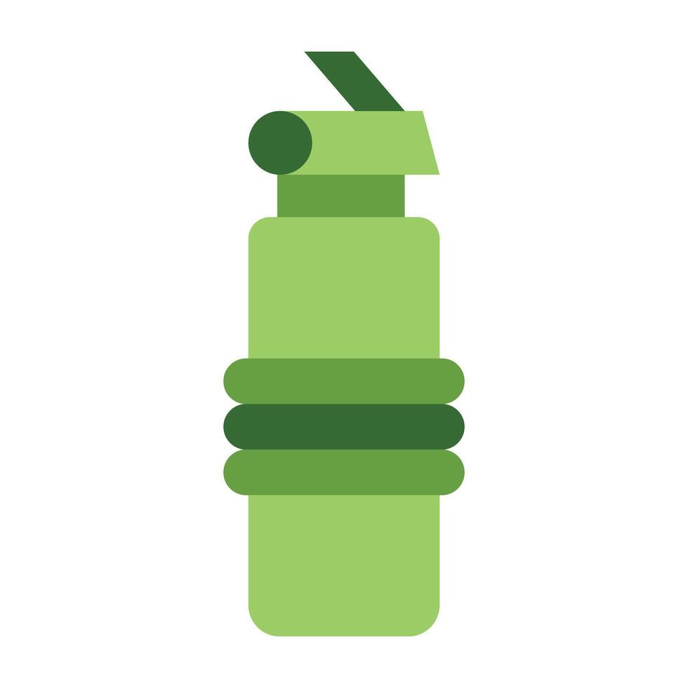 Water Flask Icon Design vector