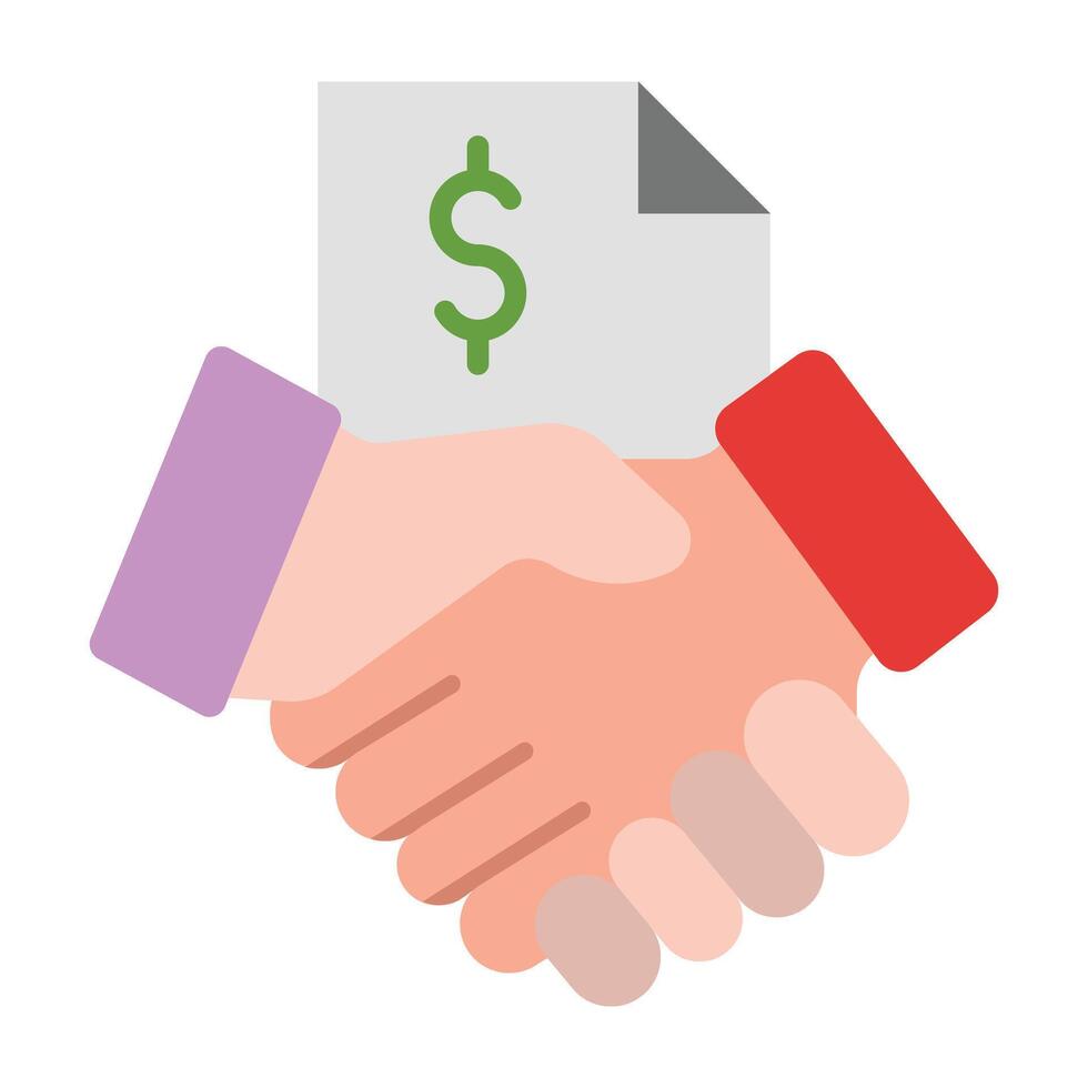 Agreement Icon Design vector