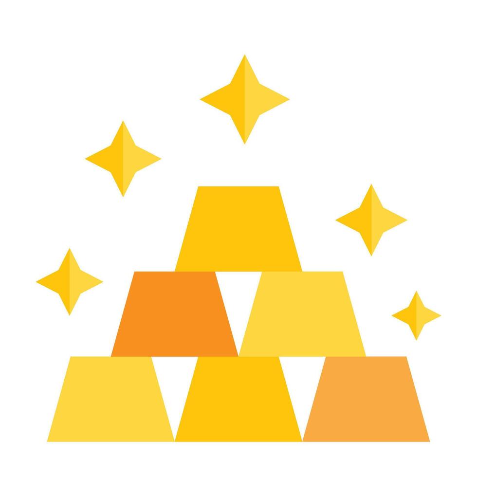Gold Icon Design vector