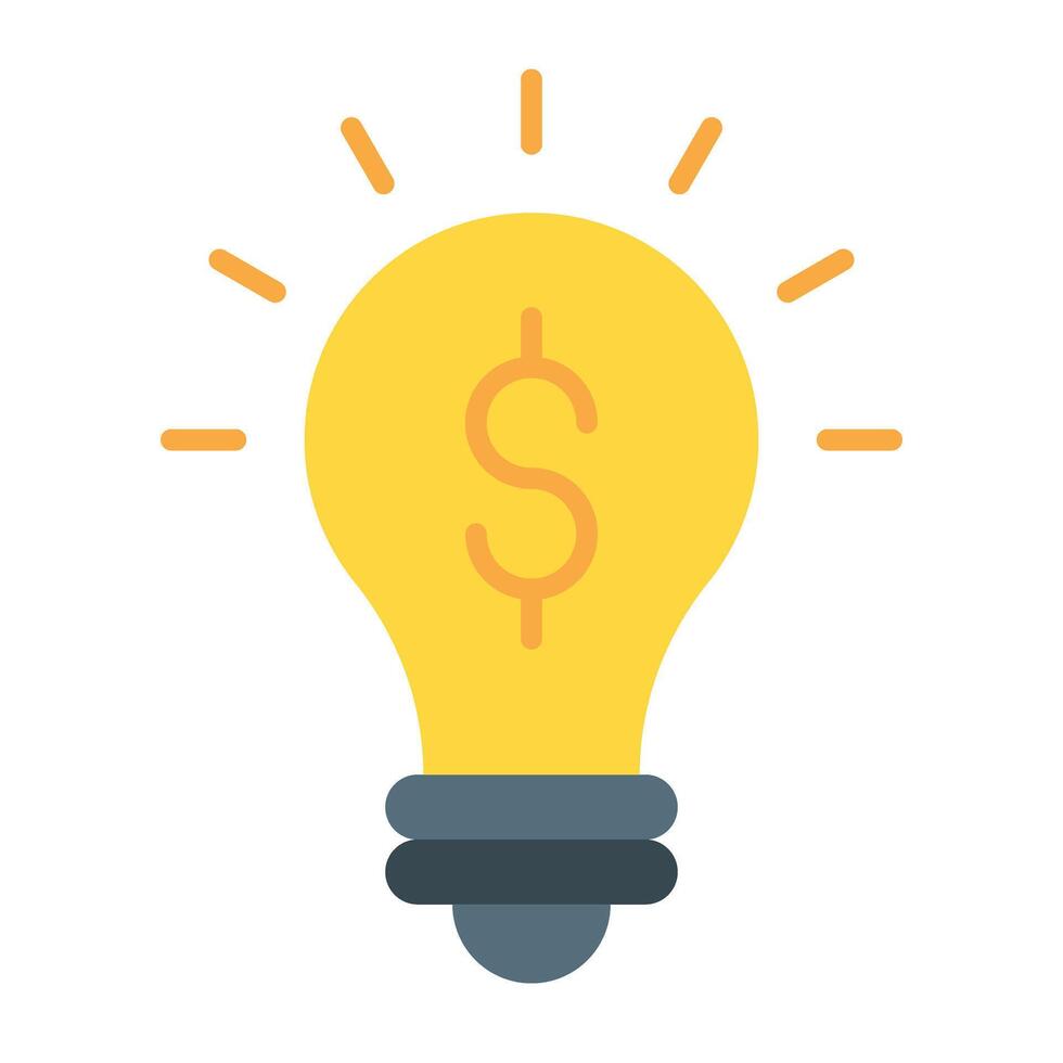 Idea Icon Design vector