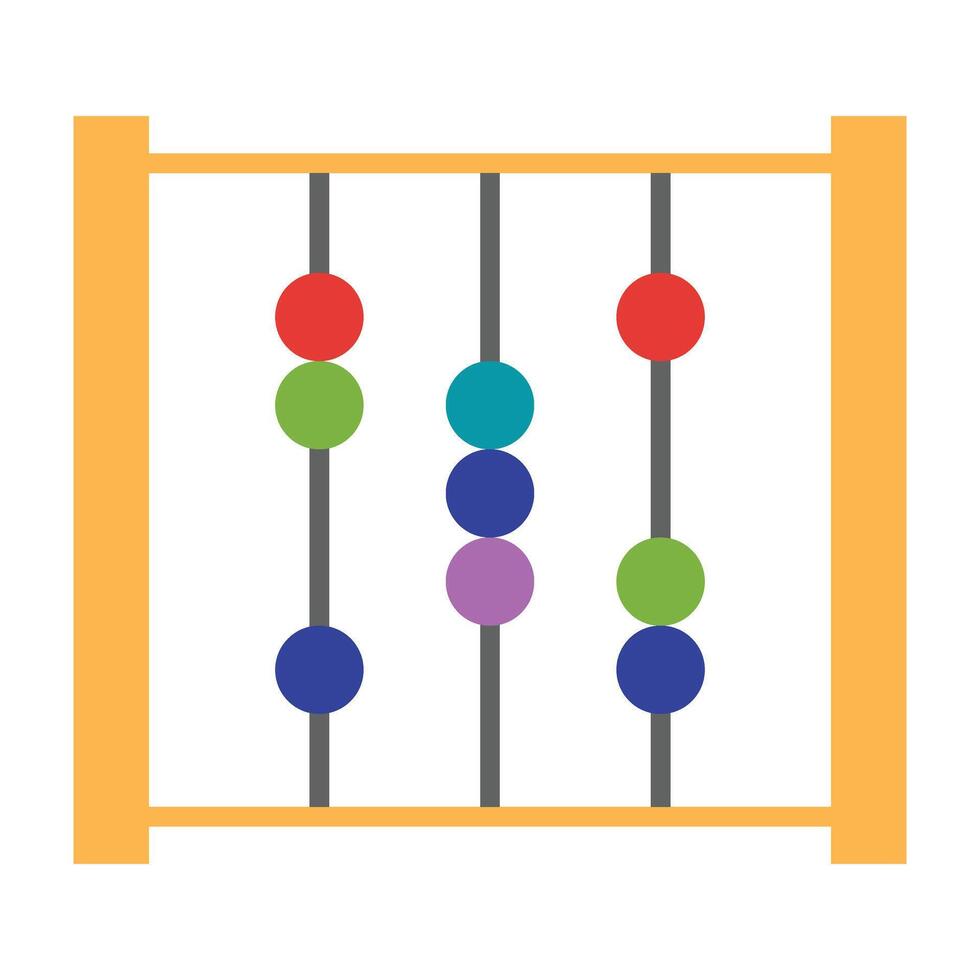 Abacus Icon Design vector