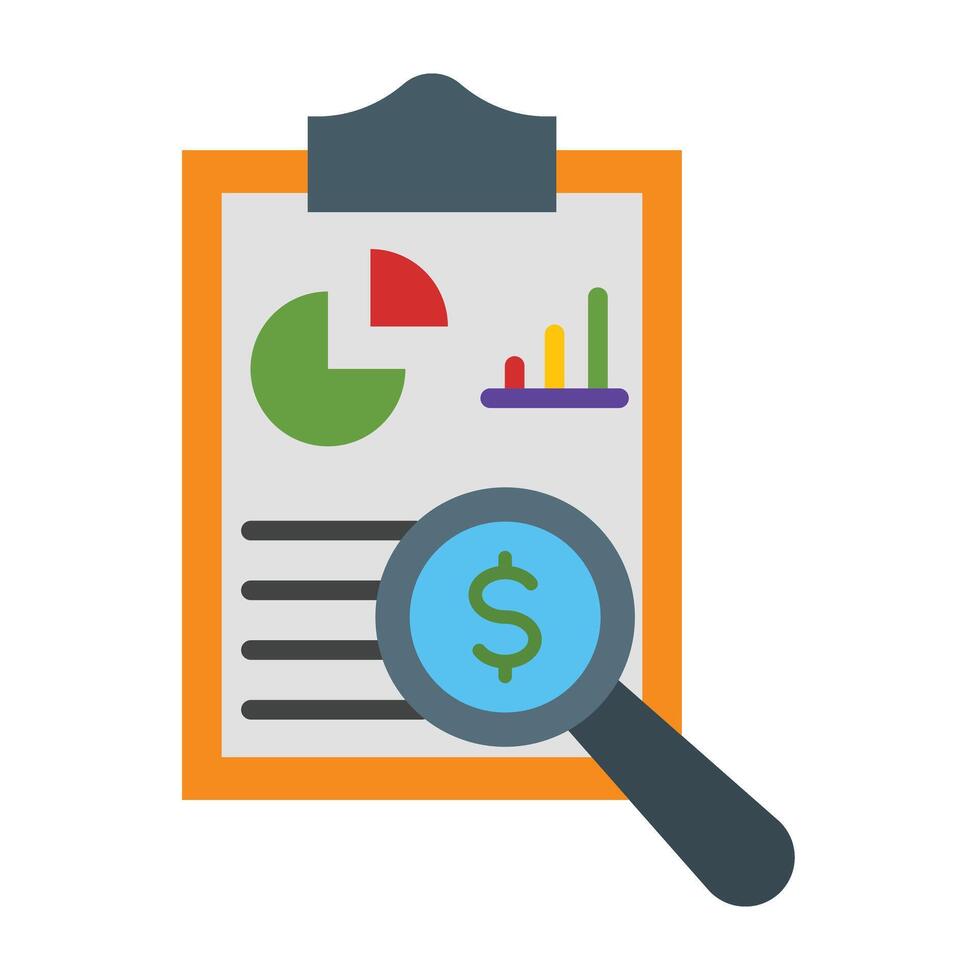 Audit Icon Design vector