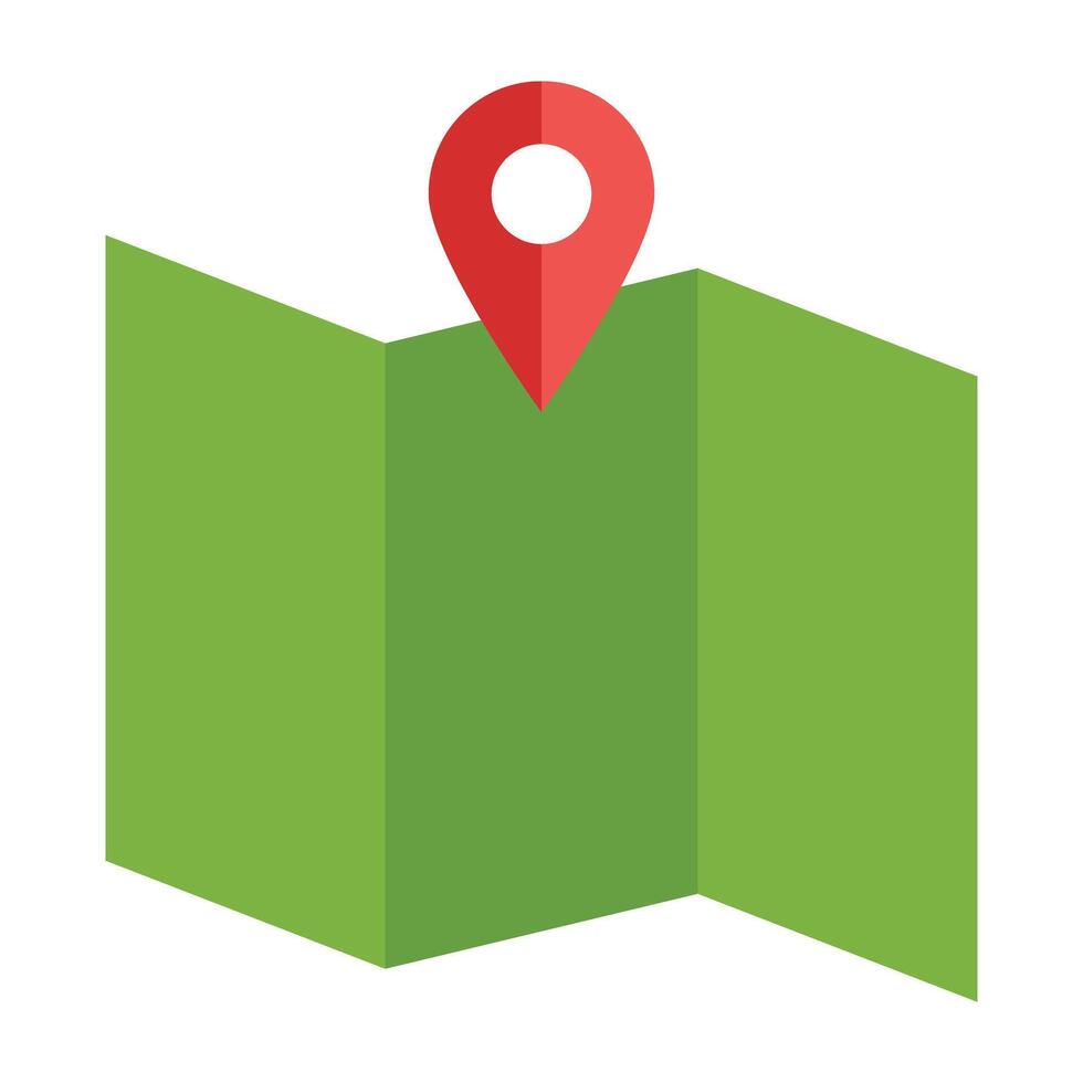 Map Icon Design vector