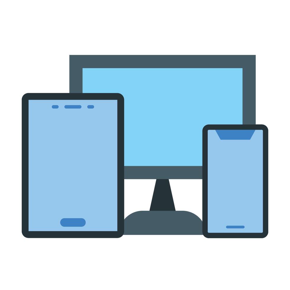 Devices Icon Design vector