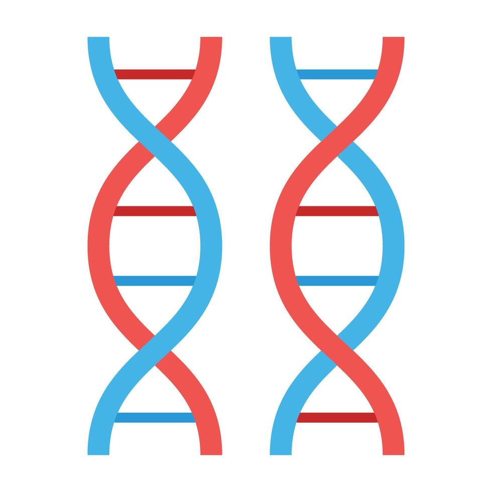 DNA Icon Design vector