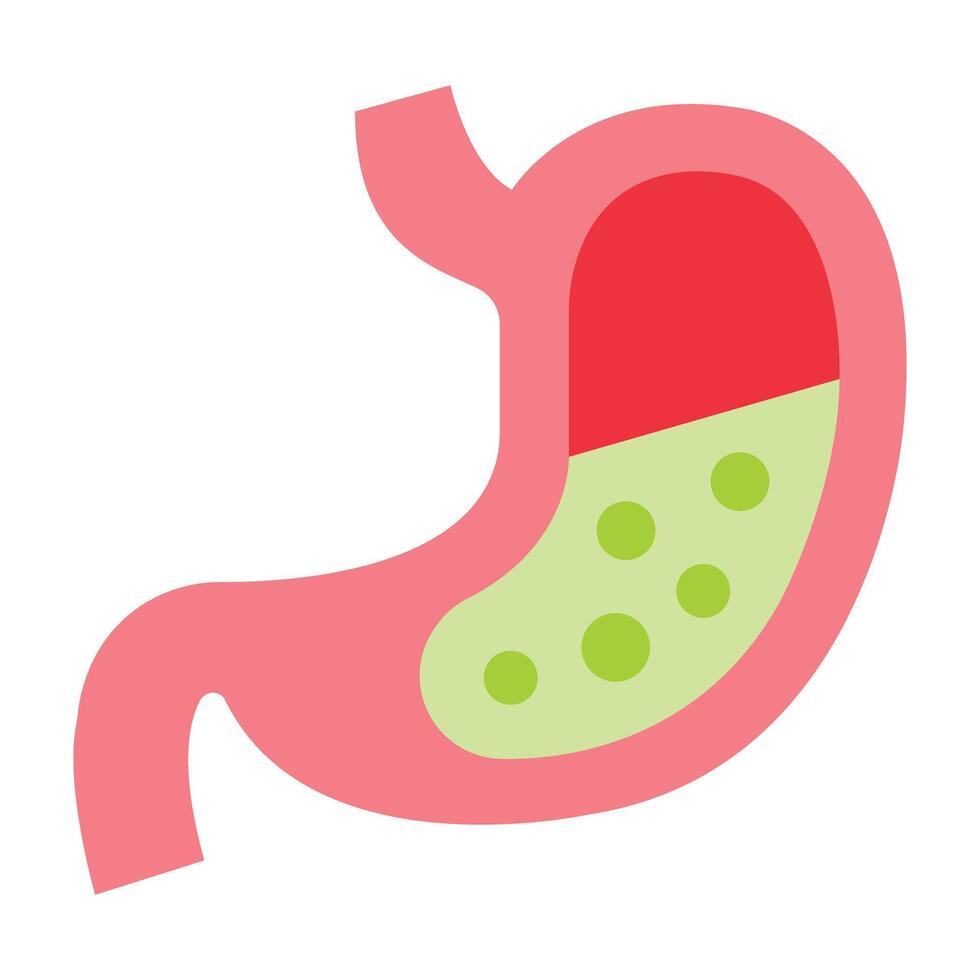 Stomach Icon Design vector