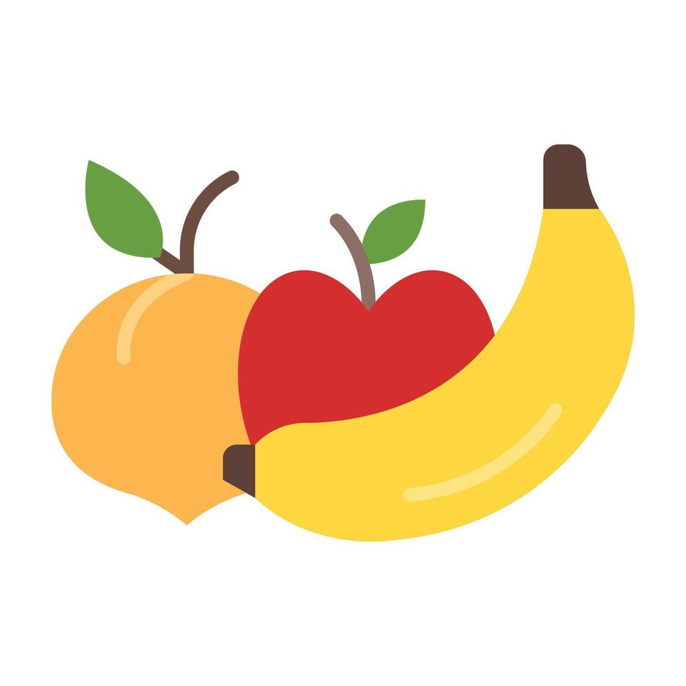 Fruits Icon Design vector