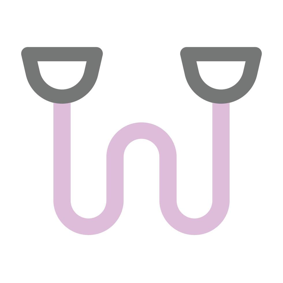 Resistance Band Icon Design vector