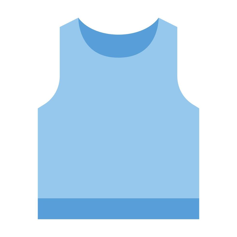 Tank Top Icon Design vector