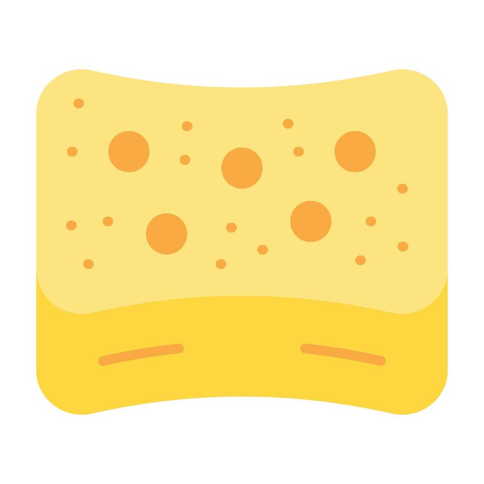 Bath Sponge Icon Design vector