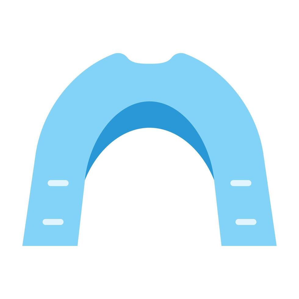 Dental Mouth Guard Icon Design vector