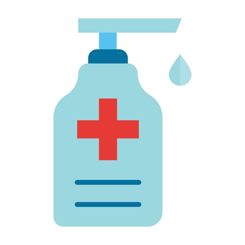 Hand Sanitizer Icon Design vector